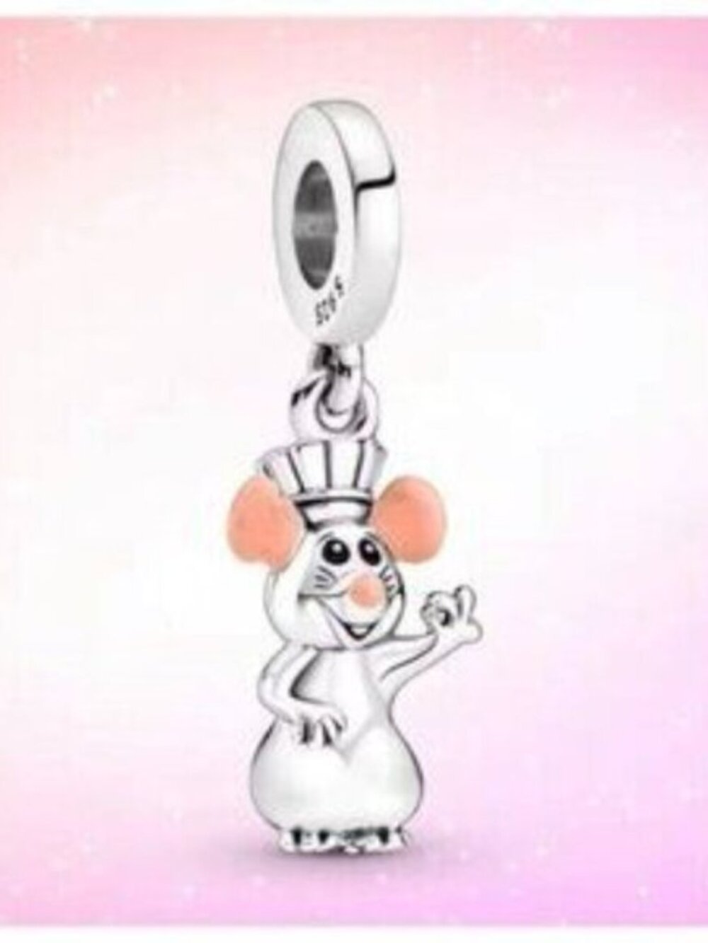 Disney Mickey Ghost Dangle Charm